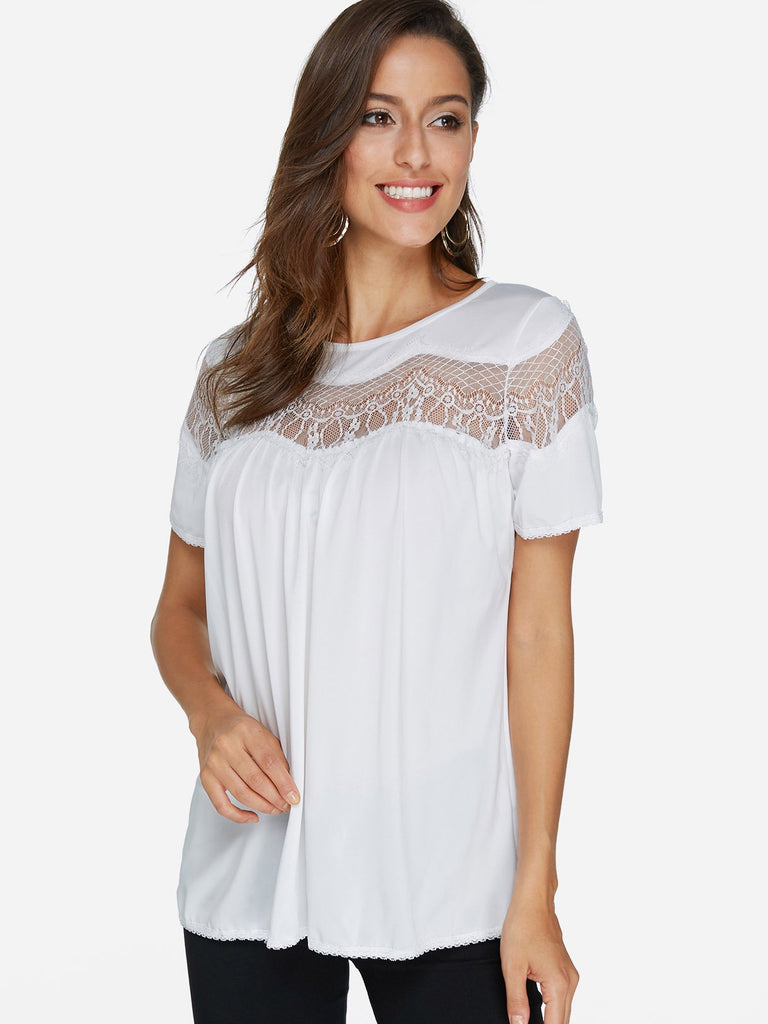 Womens Short Sleeve Top