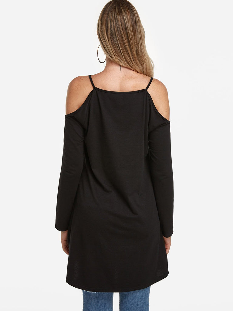 Womens Black T-Shirts