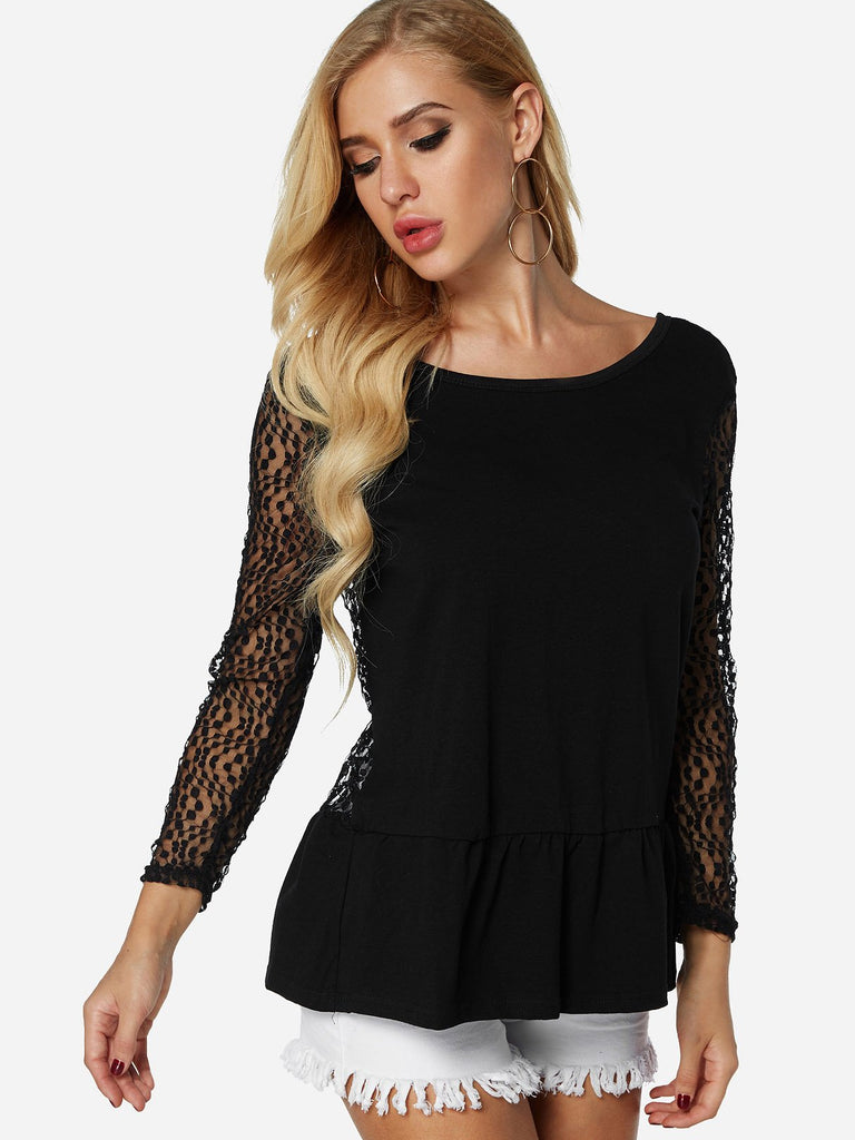 Ladies Black T-Shirts