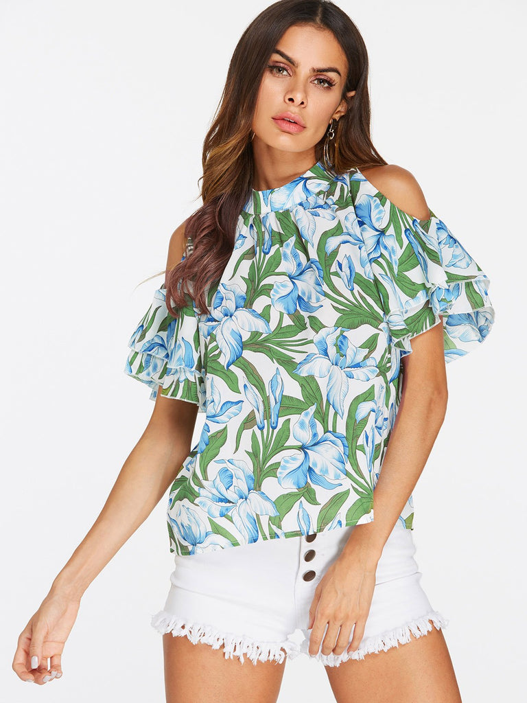 Ladies Floral T-Shirts
