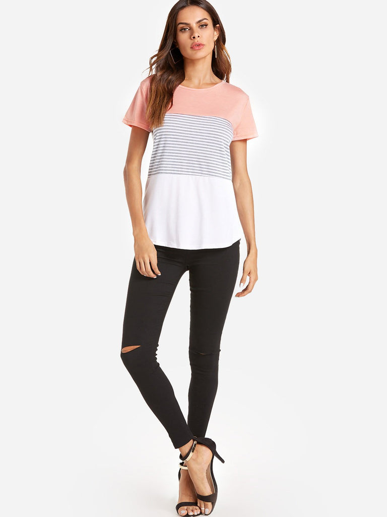 Womens Light Blue T-Shirts