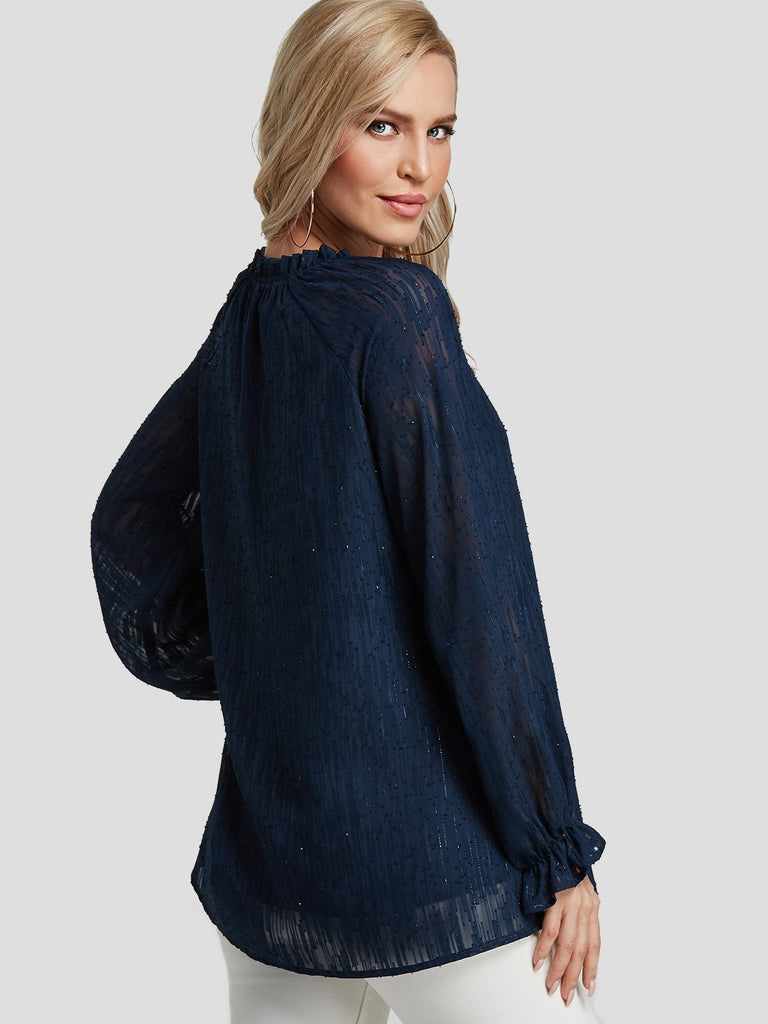 Ladies Long Sleeve Blouses
