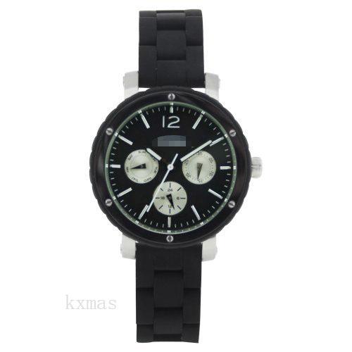 Bargain Designer Silicone 16 mm Replacement Watch Band BQ9408_K0032893