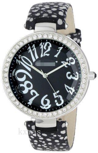 Fashion Elegance Stingray Leather 18 mm Watches Strap BS1005BK_K0035444