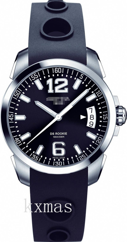 Classic Elegance Rubber 20 mm Watch Wristband C016.410.17.057.00_K0018558