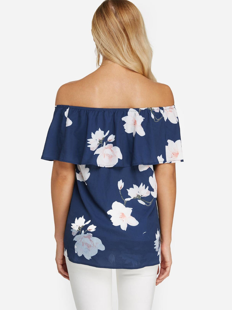Womens Navy Blouses