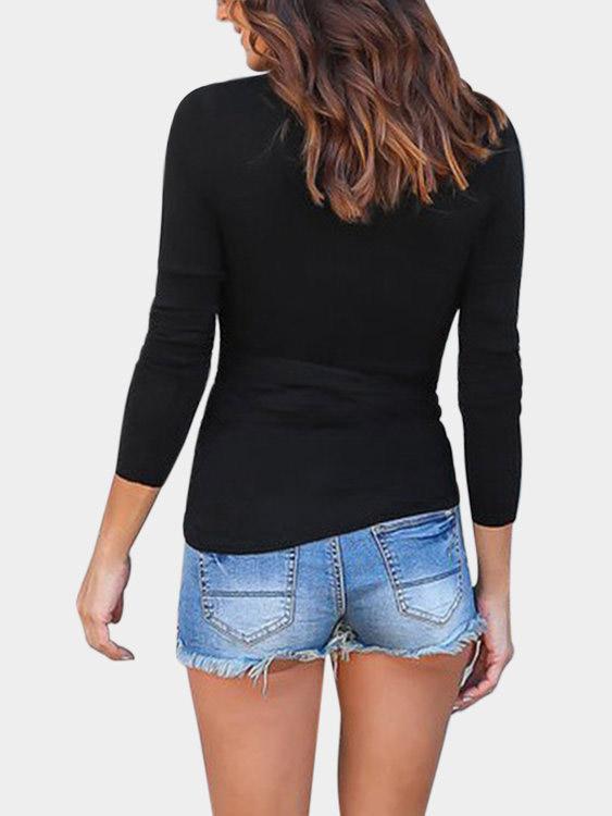 Womens Black T-Shirts