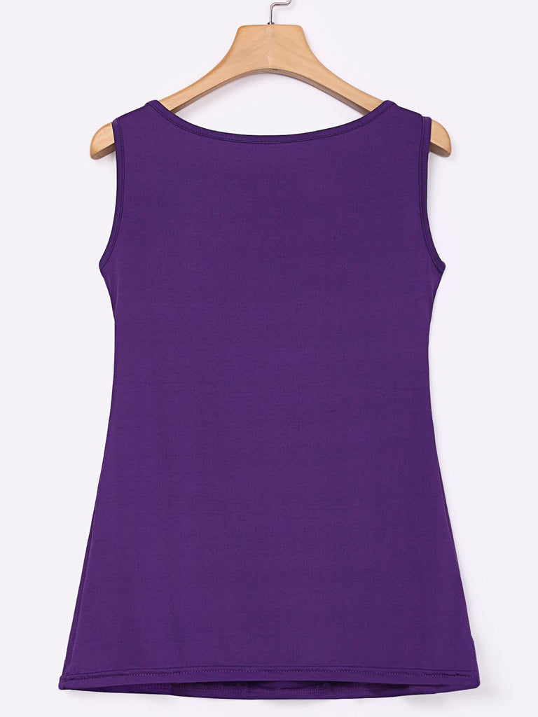 Ladies Purple Camis