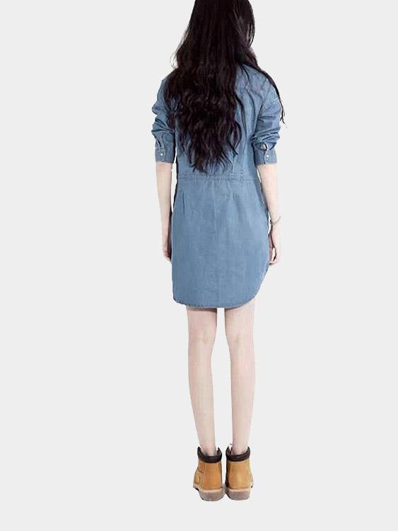 Womens Denim Shirt Dresses