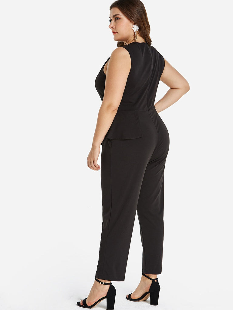 Womens Sleeveless Plus Size Bottoms