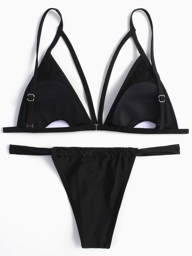 Womens Black Bikinis