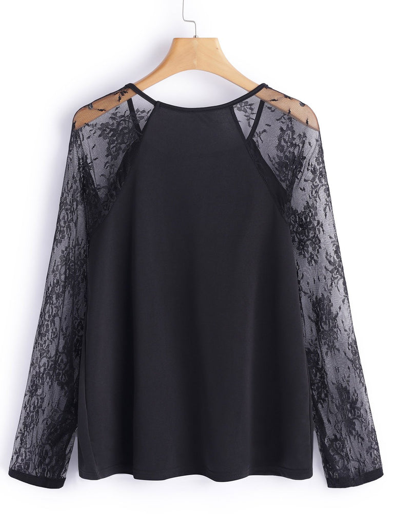 Womens Black T-Shirts