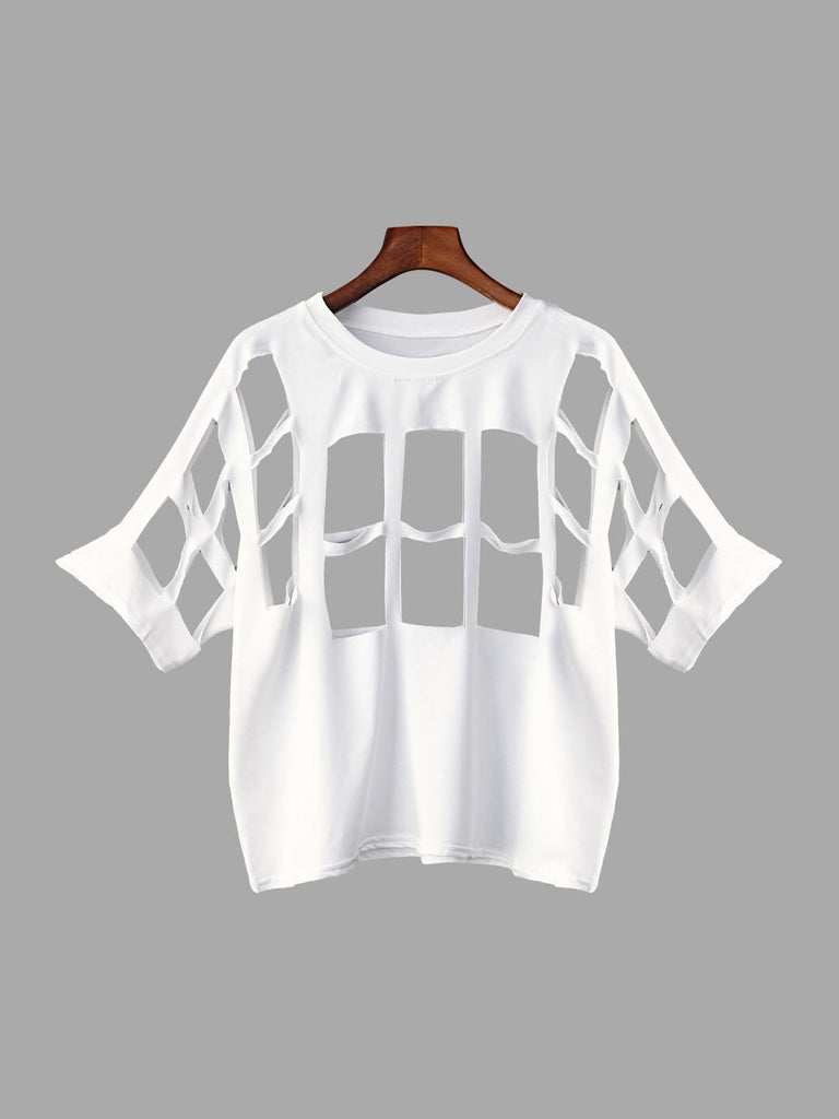 Womens White T-Shirts