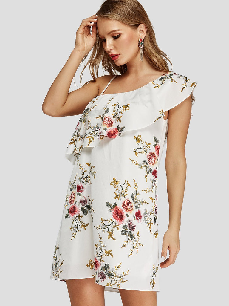 Ladies Floral Floral Dresses