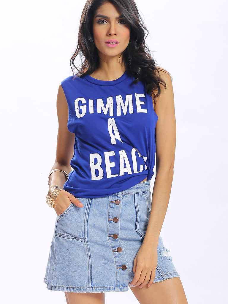 Womens Sleeveless T-Shirts