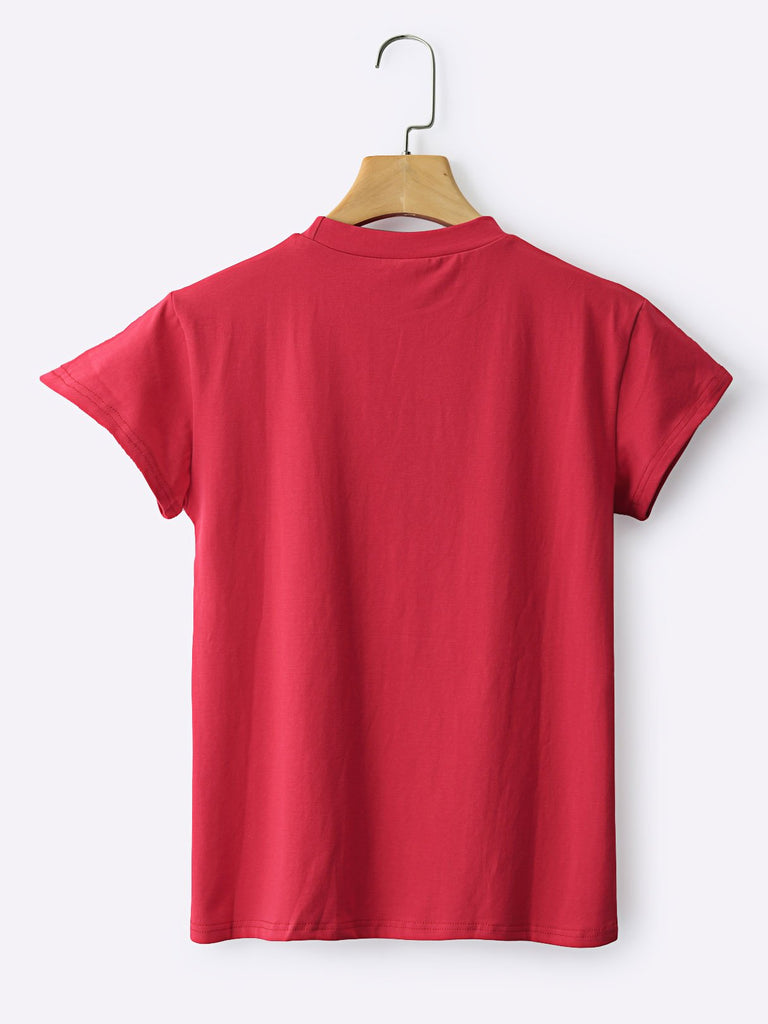 Ladies Red T-Shirts