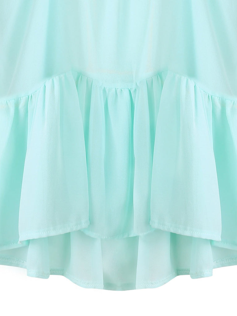 Ladies Light Green Camis