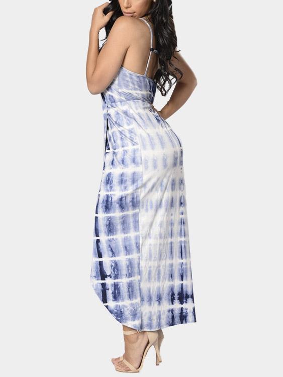Ladies Blue Maxi Dresses