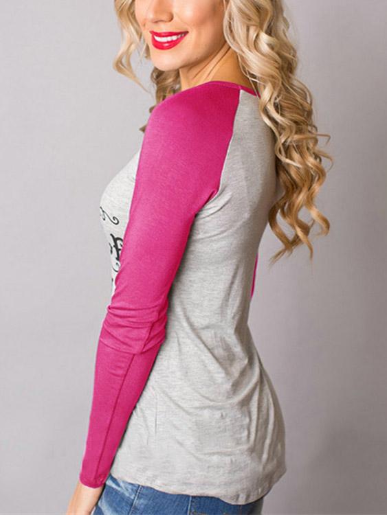 Womens Pink T-Shirts