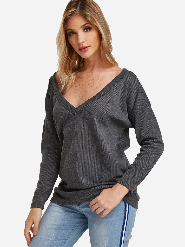 Ladies Grey T-Shirts