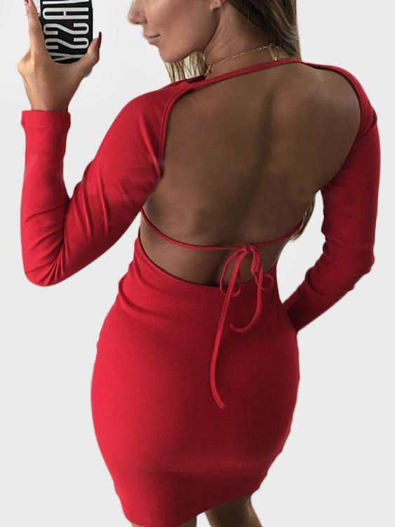 Ladies Long Sleeve Dresses