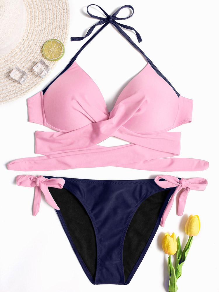 Mint Green Triangle Bikini