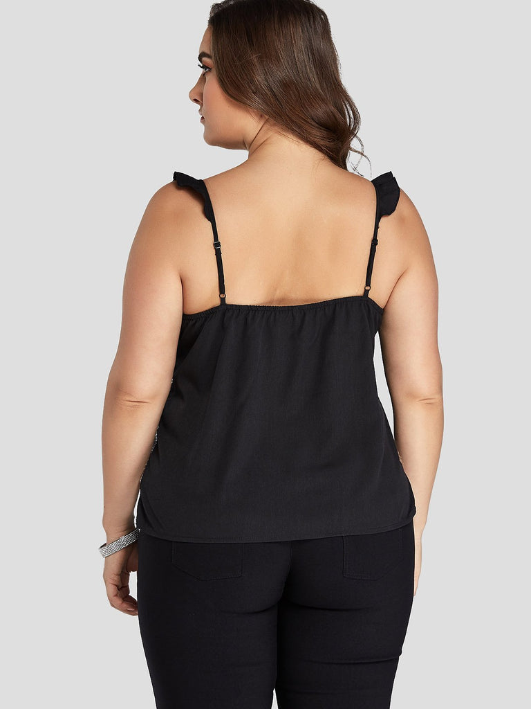 Ladies Sleeveless Plus Size Tops