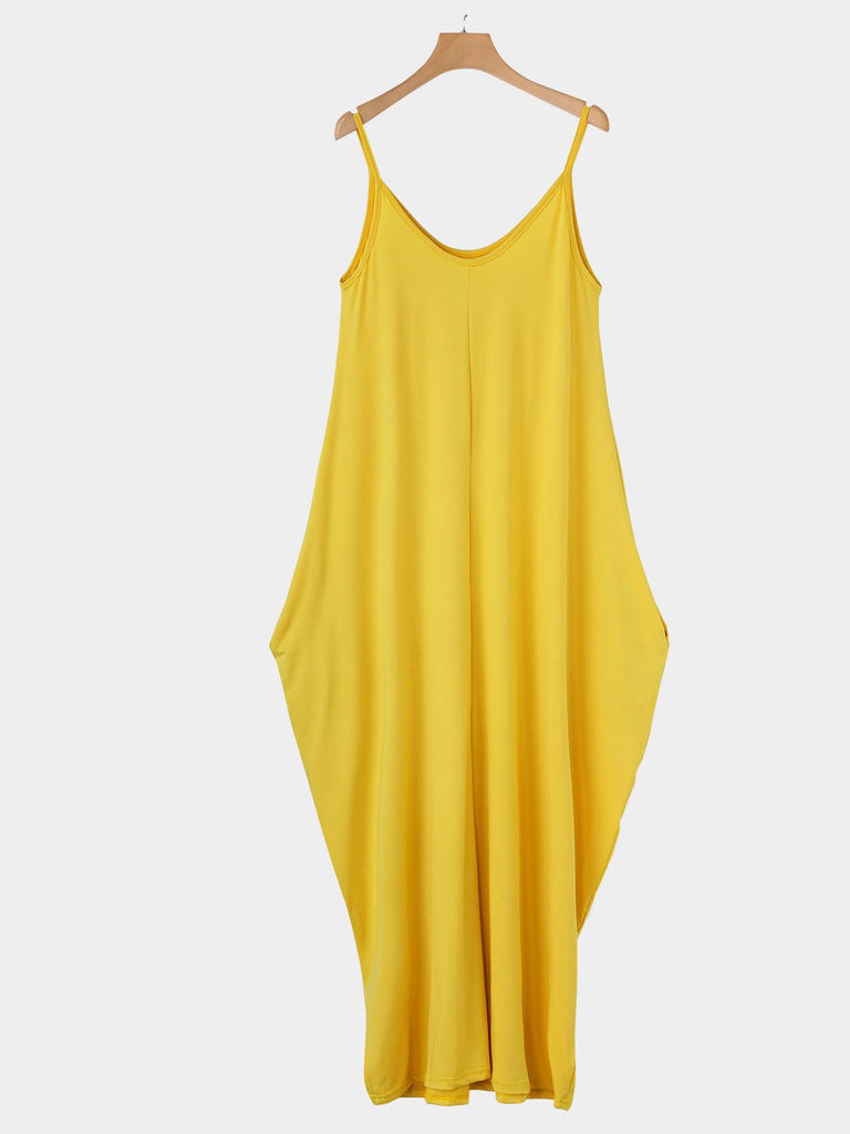 Ladies Sleeveless Maxi Dress