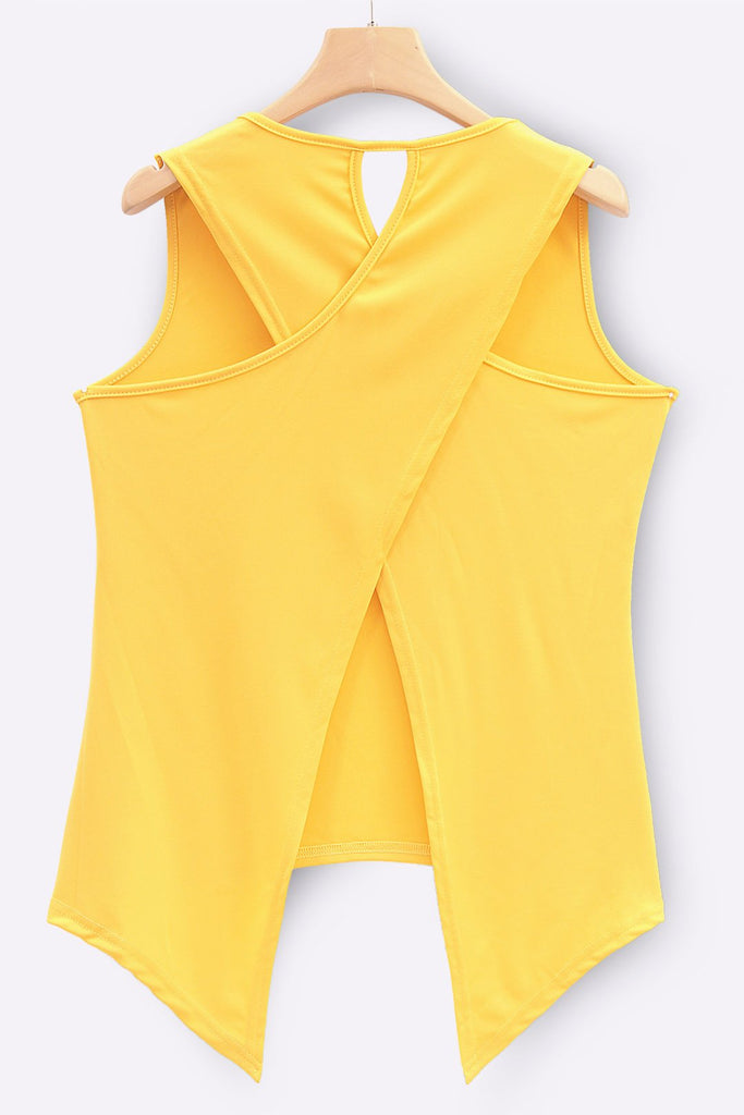 Womens Yellow Camis