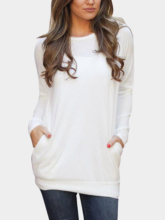 Ladies White T-Shirts