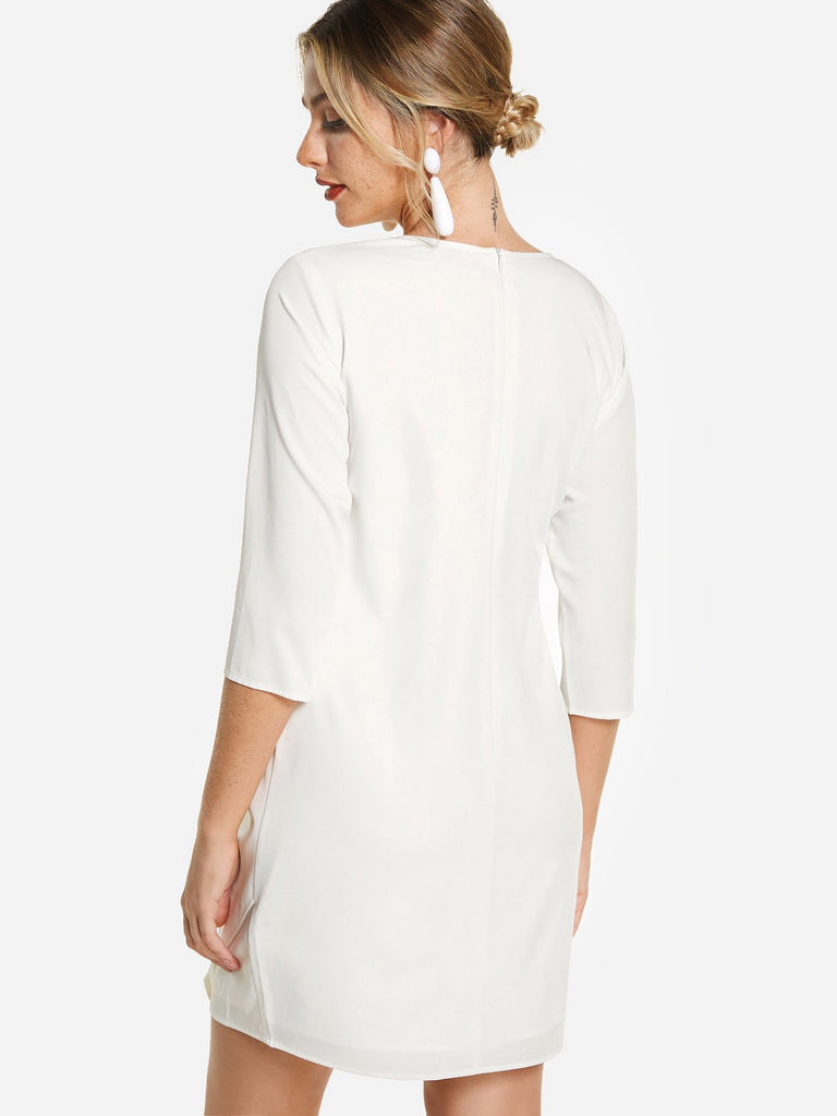 Womens White Casual Dresses