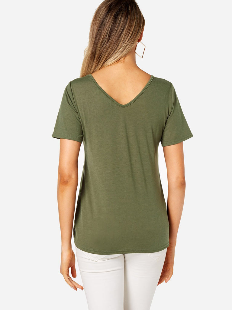 Womens Green T-Shirts