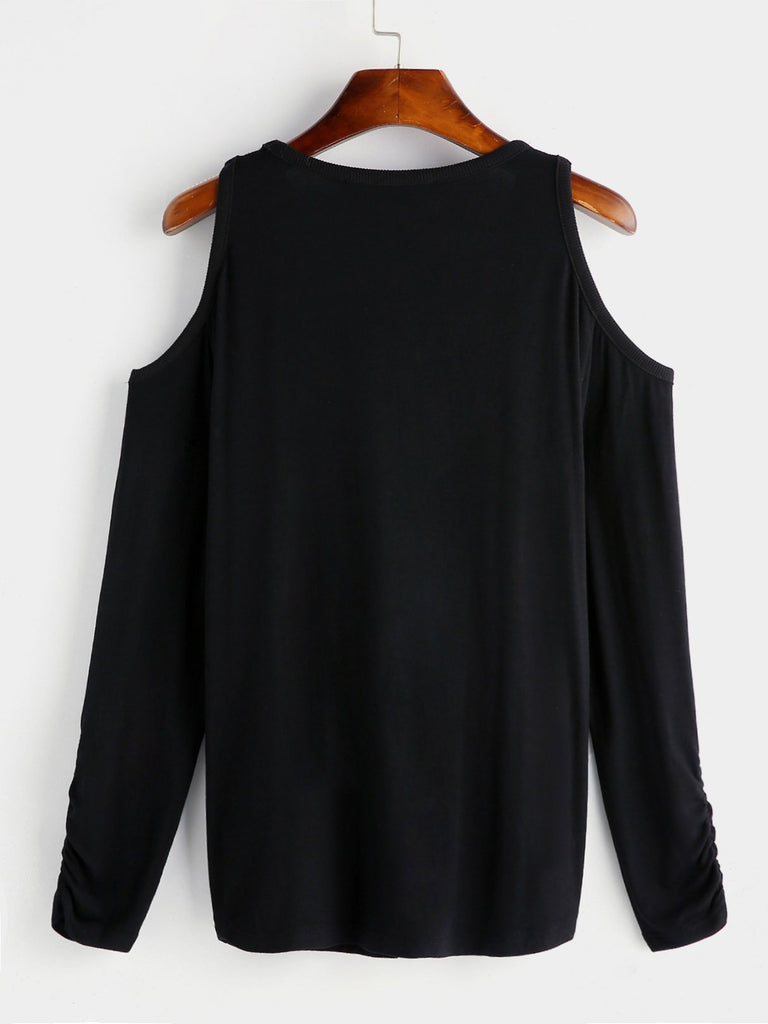 Womens Black T-Shirts
