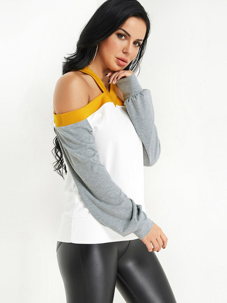 Ladies Color Block T-Shirts