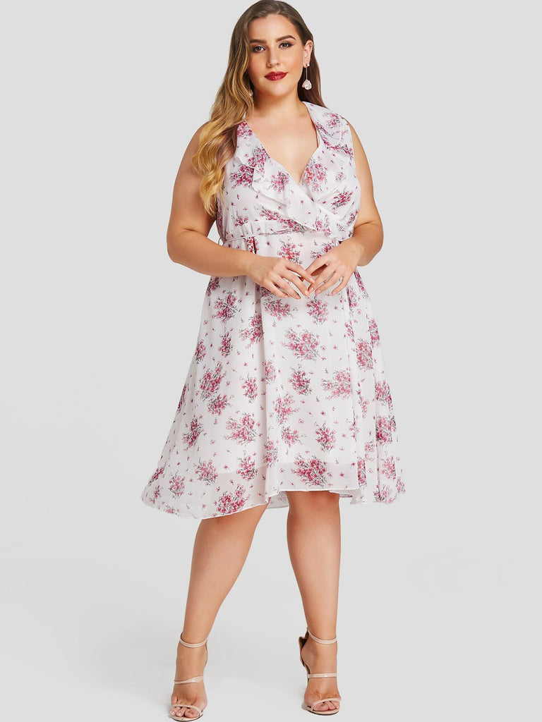 Womens White Plus Size Dresses