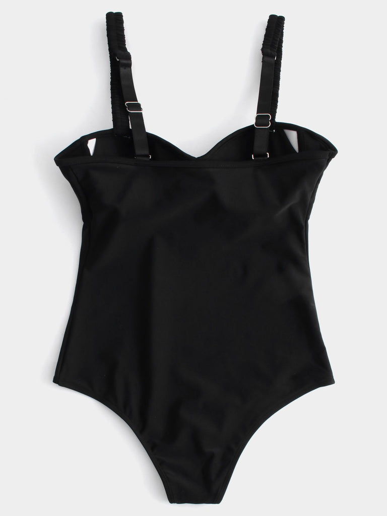 Womens Black One-Pieces