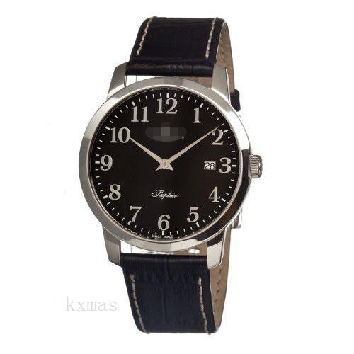 Classy Inexpensive Leather 18 mm Watch Strap C4410-3_K0010464