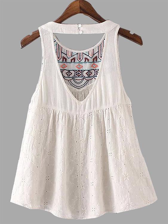 Womens White Camis