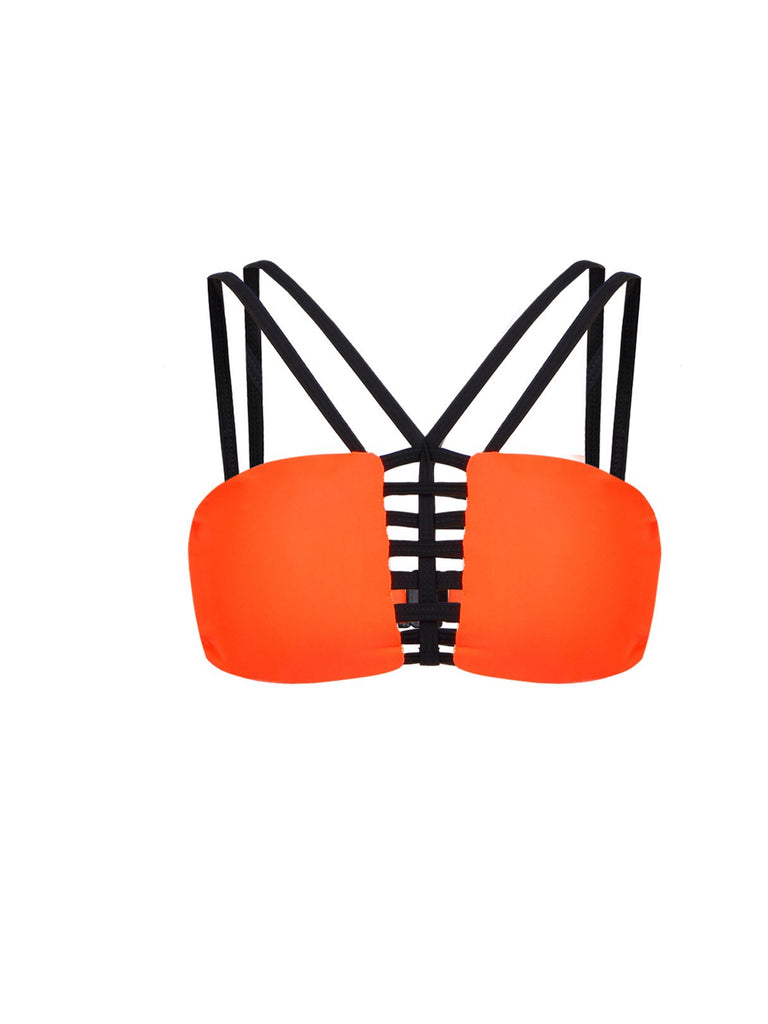 Ladies Orange Bikinis