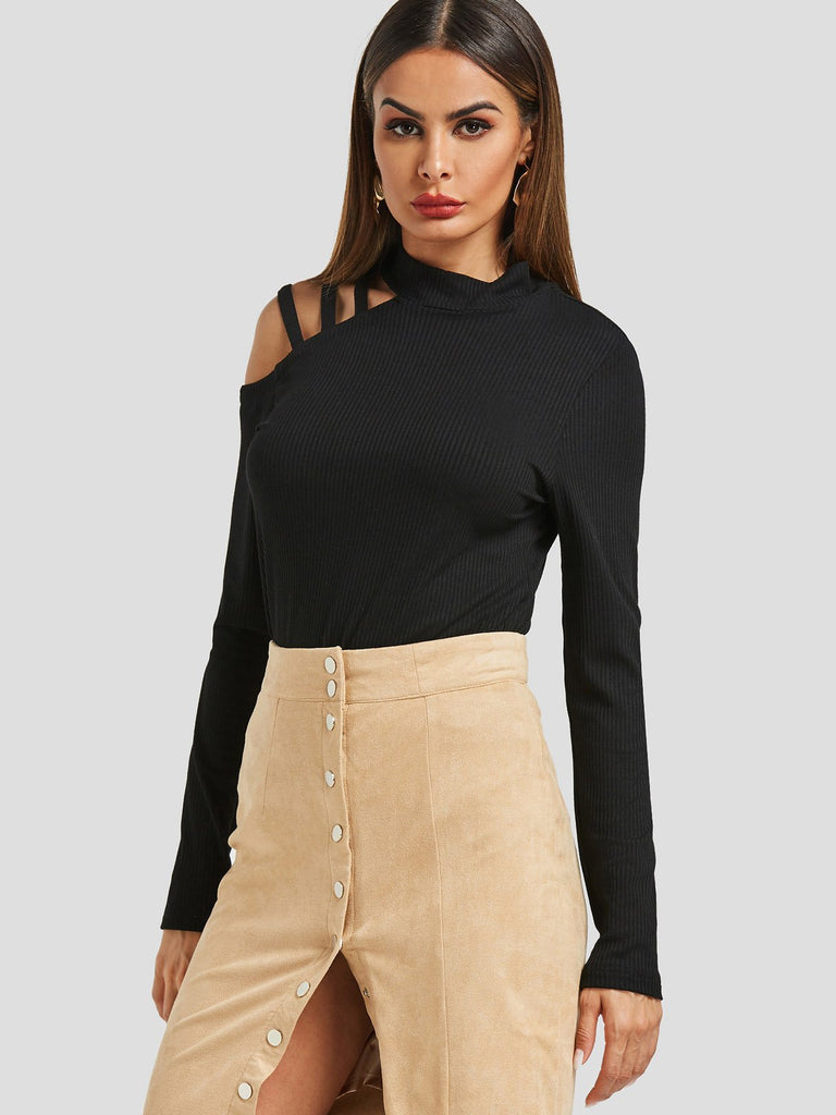 Ladies Black T-Shirts