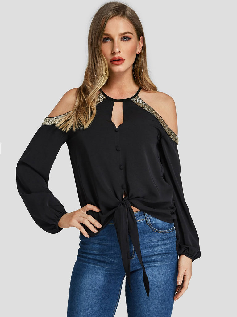 Ladies Long Sleeve Blouses