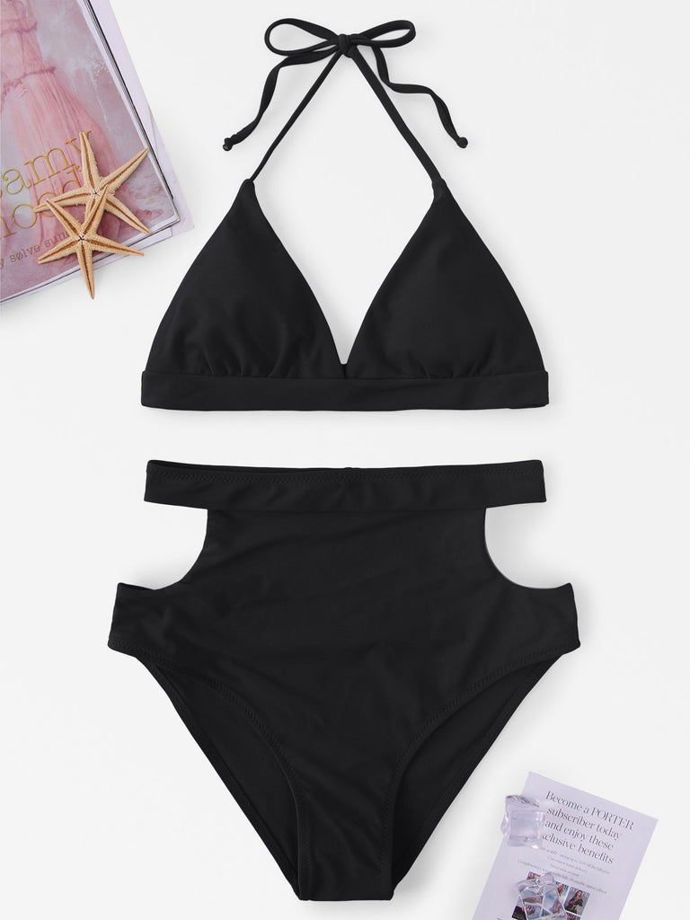 Ladies Black Bikinis