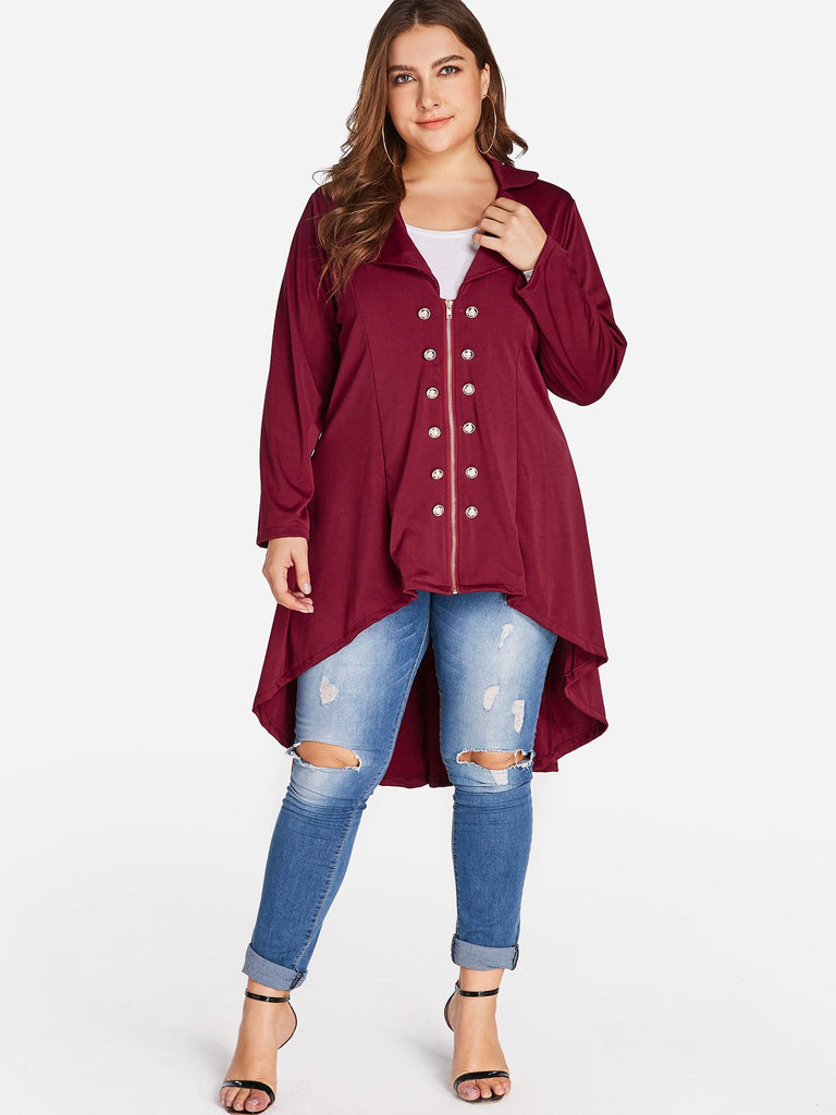 Plus Size Long Jackets For Womens