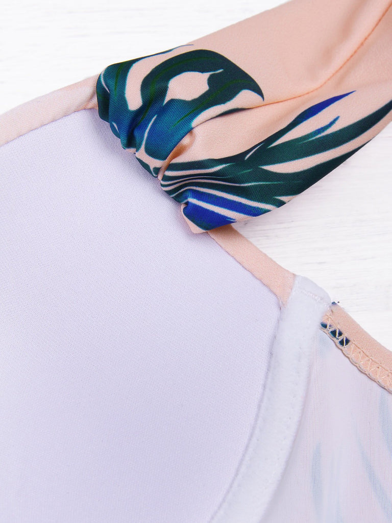 Womens Sleeveless Two Piece Bikinis
