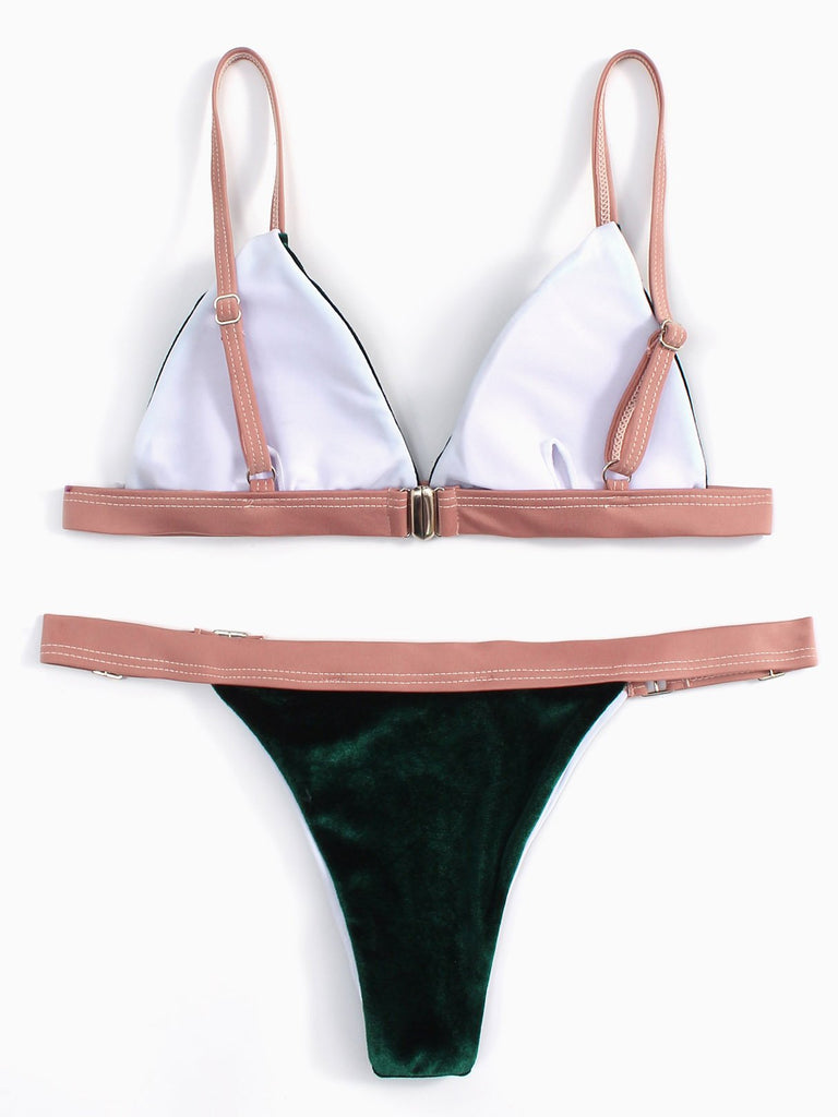 Womens Green Bikinis