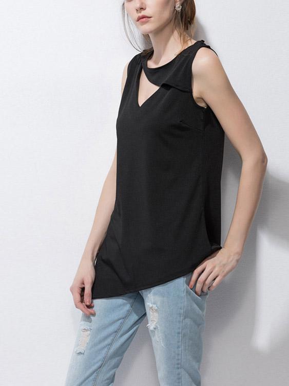 Ladies Black T-Shirts