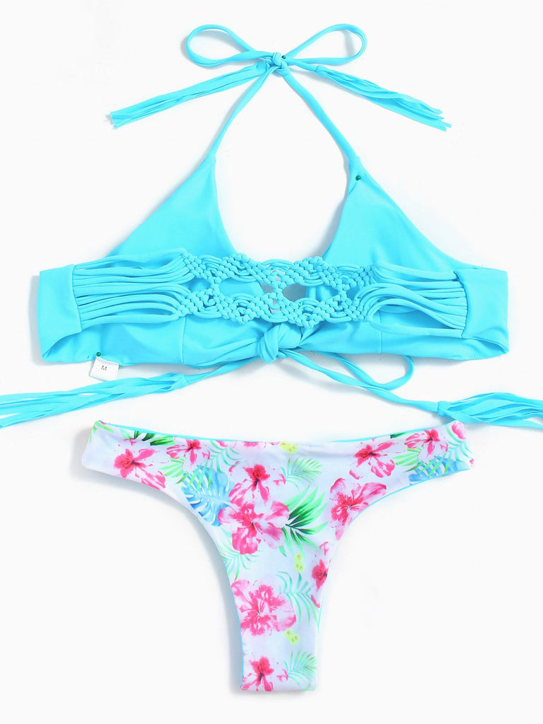 Womens Blue Bikinis
