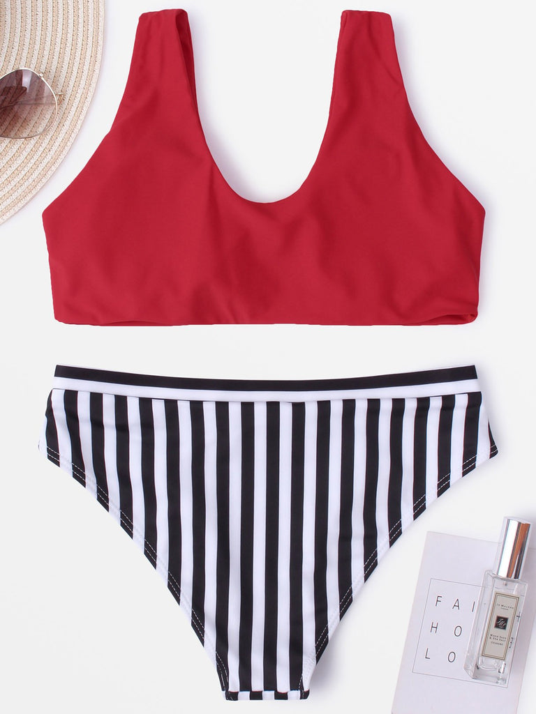 Womens Red Bikinis