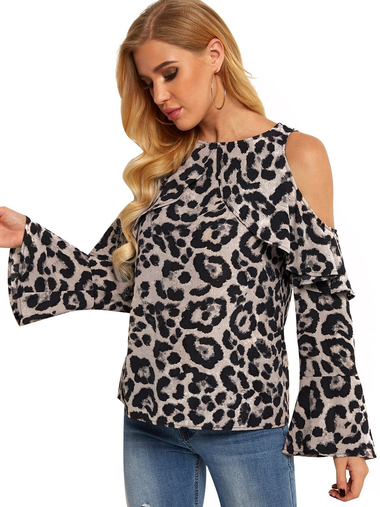 Ladies Grey Blouses