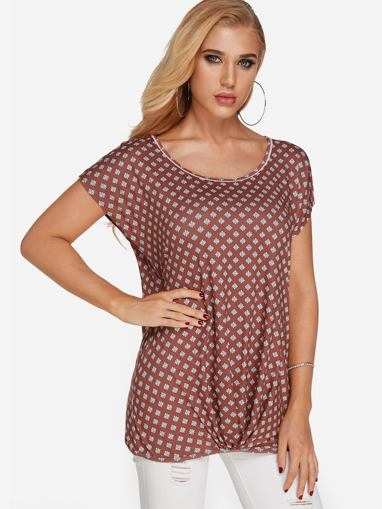 Womens Short Sleeve Blouses